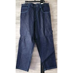 Deadstock Phat Farm Men's 38 Jeans Blue Hip Hop Y2K Loose NWT
